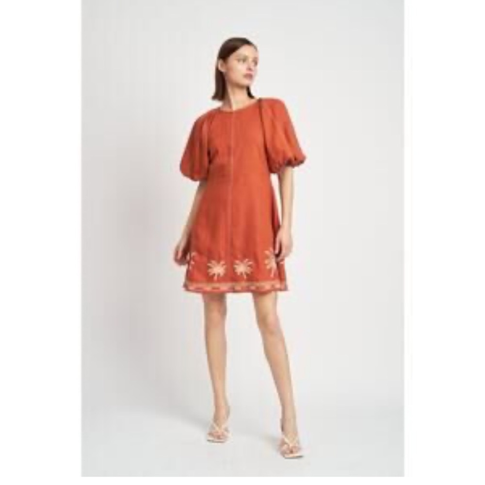En Saison Rust dress